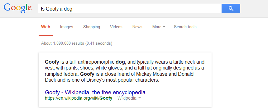 Why is goofy dating a cow