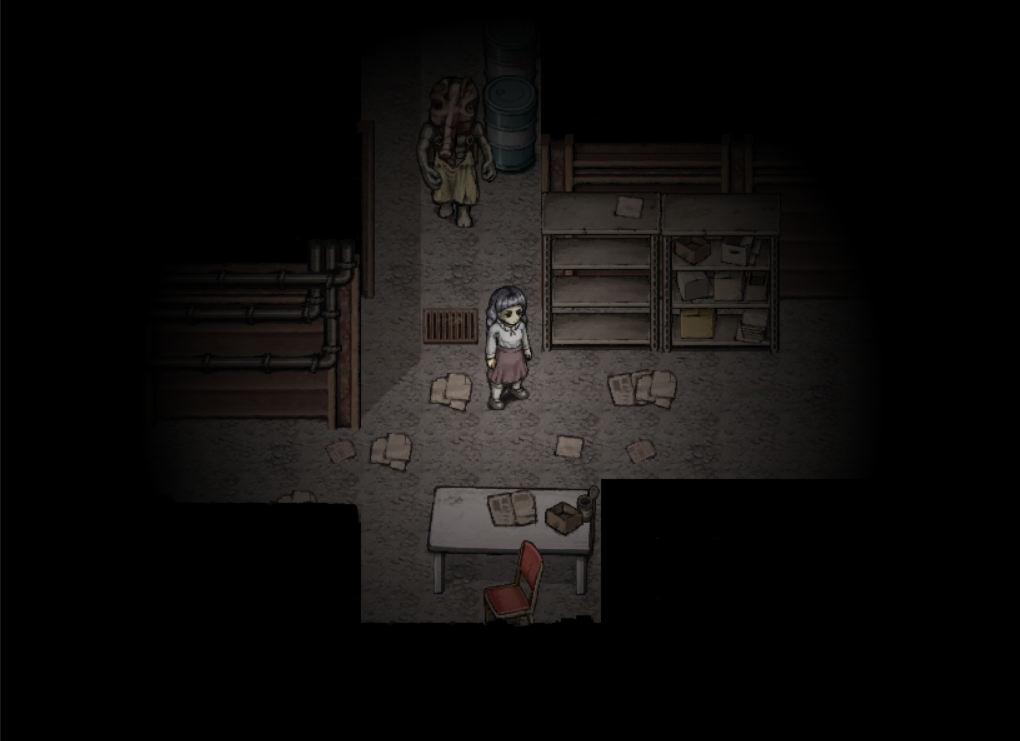 RPGGame_рецензия@rpg_horror_games Now Playing: Fear & The Hunger, 2018  Engine: Rpg Maker MV ..