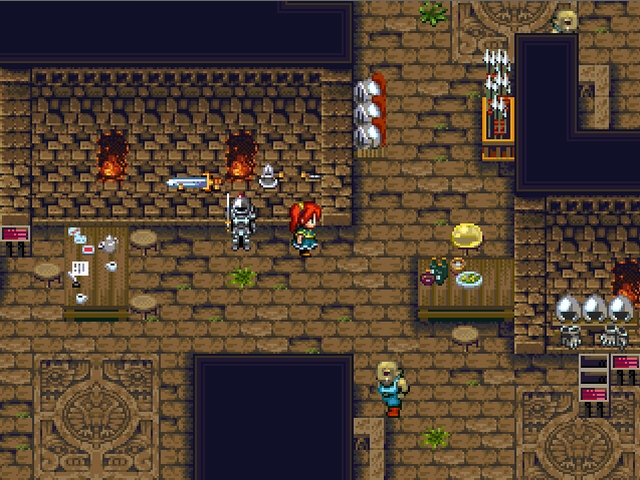 Amulet Of Fate Images The Addition Of Mac And Blue Gives The Ruin Interior A New Flair Rpgmaker Net