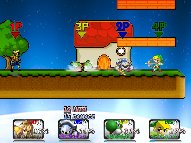 Super Smash Bros. Crusade, an indie Platformer game for Game Maker Studio  