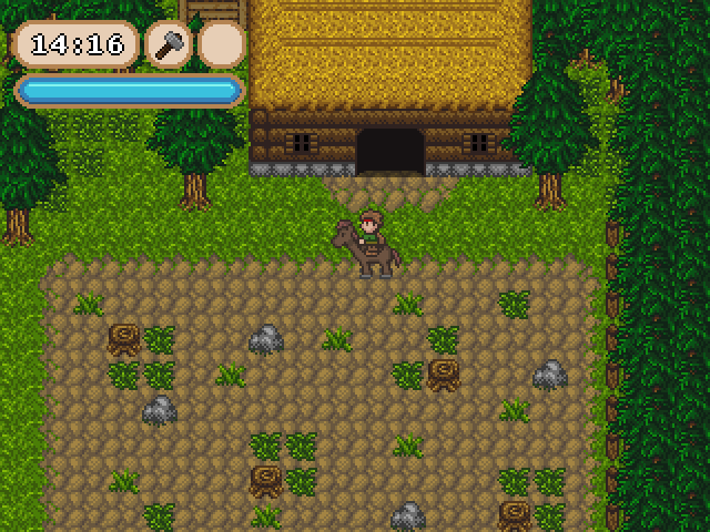 Harvest Sprites Images :: You can mount horses in this game ...