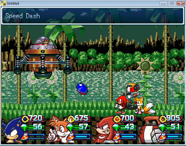 Game name: Sonic Ultimate RPG Emerald saving explaination. #sonic