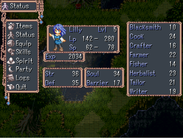 rpg maker status effect stack based damage