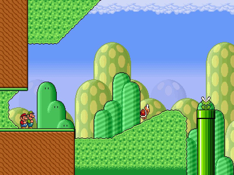 Super Mario And The Star Shards Images 1 1 Grassy Hills