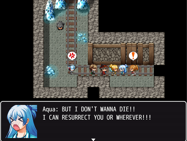 Download Join the fantasy adventure of Kazuma and Aqua