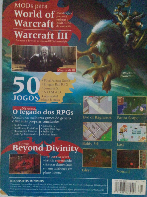 Revista Golden Pack Games Ed 20 -1001 Jogos C/ Cd - Digerati